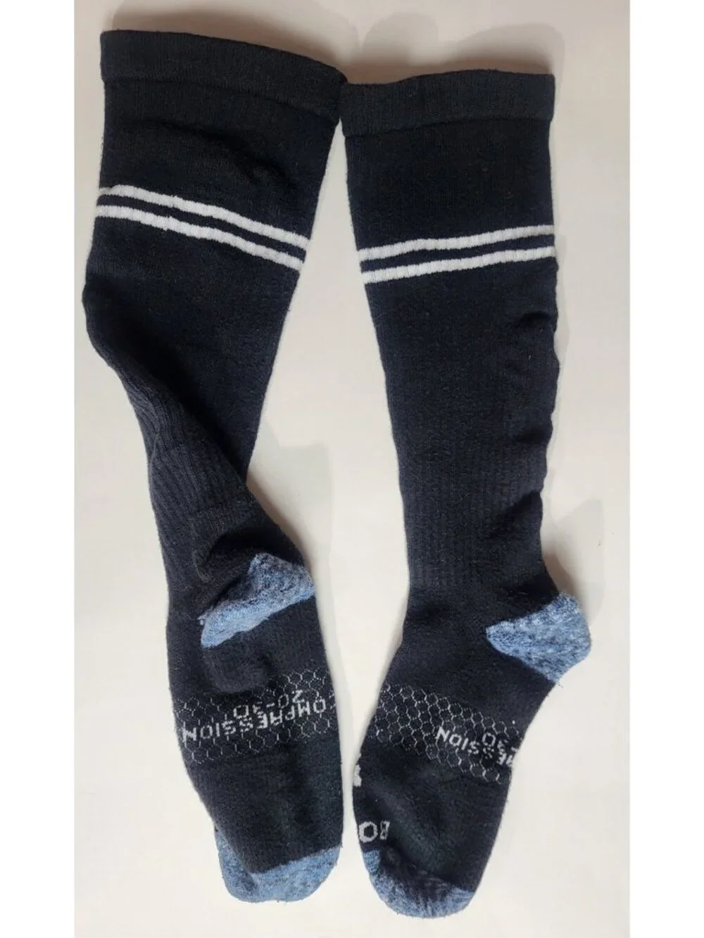Bombas Mens Everyday Compression Socks Bundle 20-30 Large